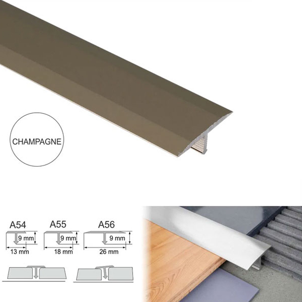 threshold trim t bar transition strip for tiles