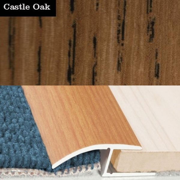 Shop premium Quality Aluminium Wood Effect Door Threshold Ramp Profile