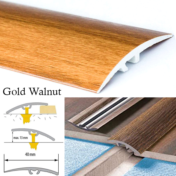 Buy High Quality Door Edging Floor Trim Threshold SelfAdhesive Wood Effect