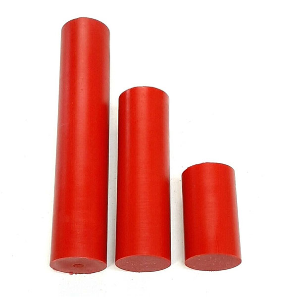 Shop Top Quality 90A Shore Polyurethane Round Plastic Rod Red 19mm Dia