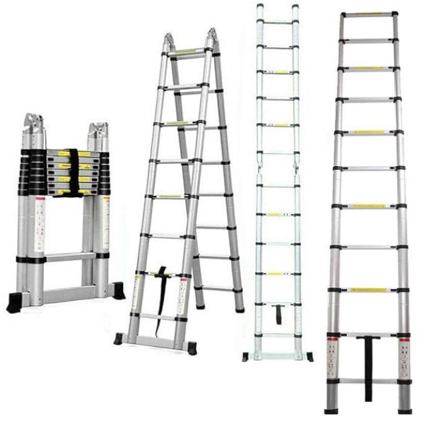 Shop Good Quality Aluminum Telescopic Ladder Lightweight Extension
