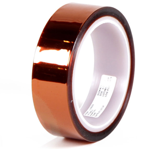 thumbnail image 2 of Vital Parts Polyimide (Kapton) Tape - 33m Roll, Ultra High Temp, Self-Adhesive, Heat Resistant 2 of 4