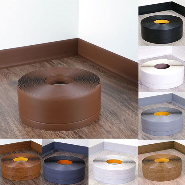 Buy Premium Quality Flexible Skirting Board Self Adhesive Skirting Trim